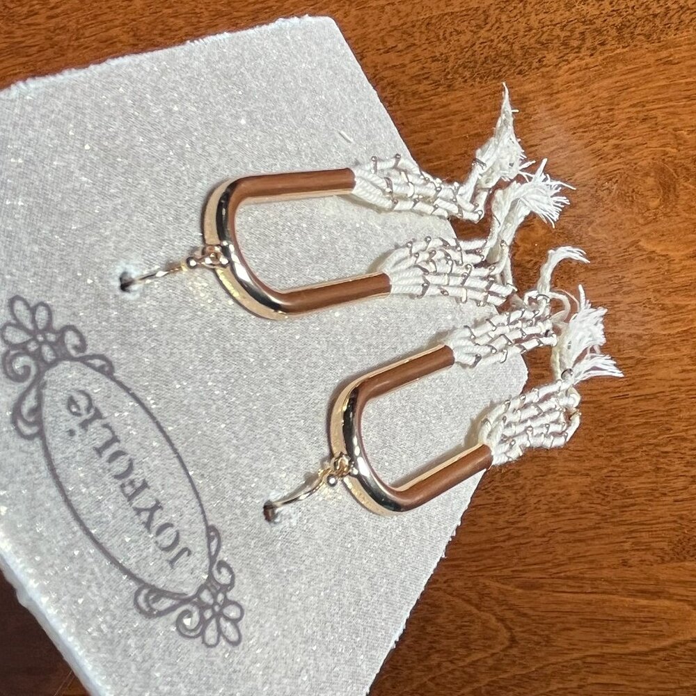Joyfolie Cassio fringe earrings NWT - Picture 4 of 10